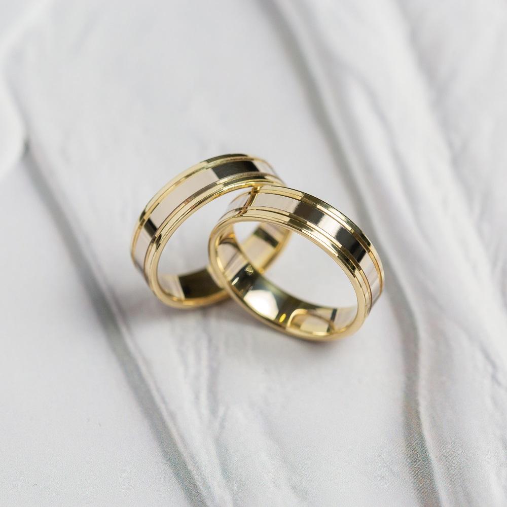 Обручальное кольцо из золота (синтеринг) 460-000-992