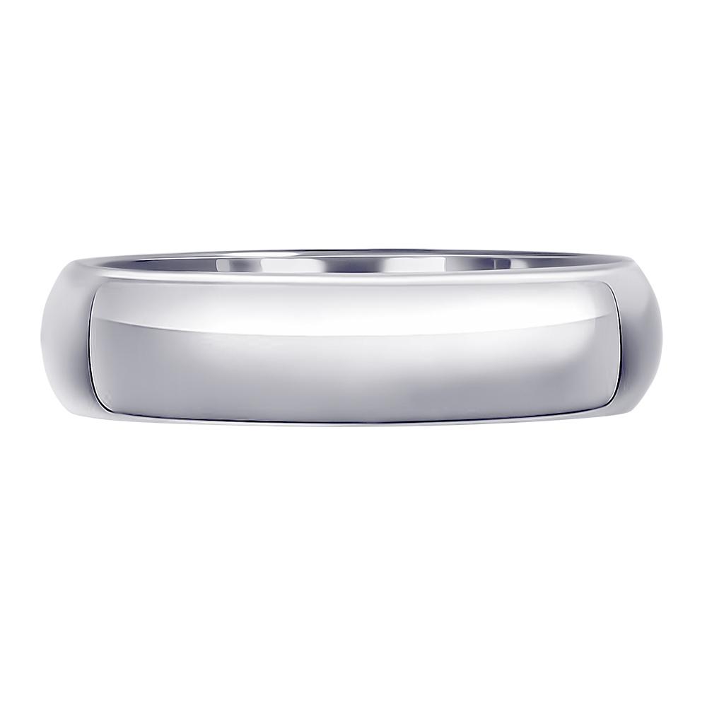 Обручальное кольцо из белого золота 110-000-550