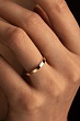 Обручальное кольцо из красного золота 200-000-306