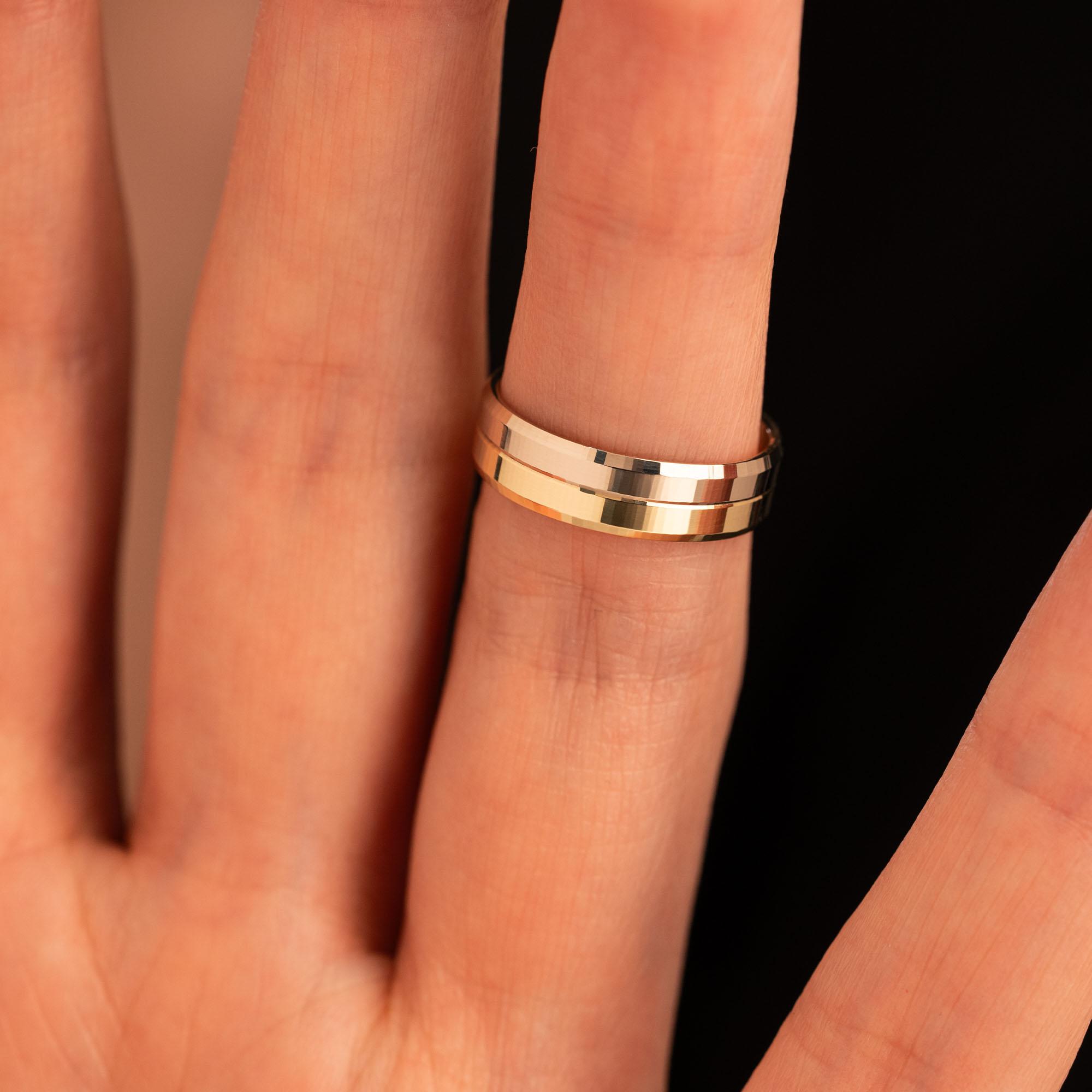 Обручальное кольцо из золота (синтеринг) 440-000-914