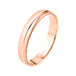 Обручальное кольцо из красного золота 200-000-719