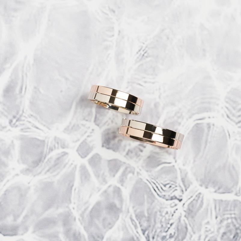 Обручальное кольцо из золота (синтеринг) 430-000-915