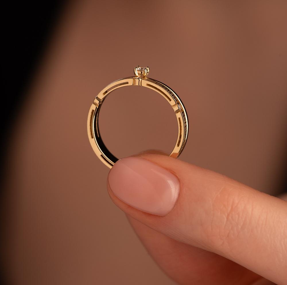 Обручальное кольцо с бриллиантами 9311008Б