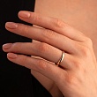 Обручальное кольцо из красного золота 100-000-530