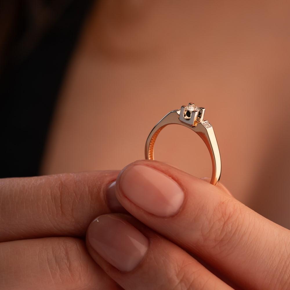 Помолвочное кольцо 911883Б