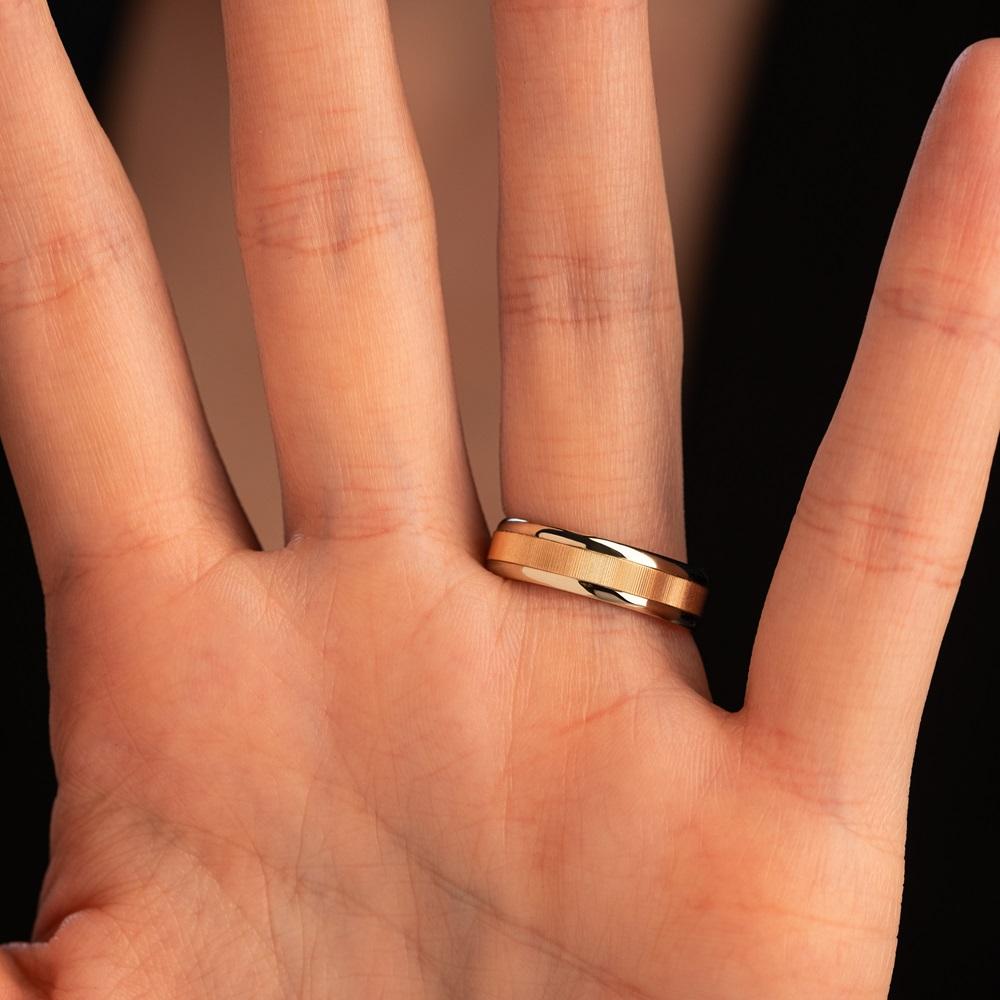 Обручальное кольцо из золота (синтеринг) 480-000-975