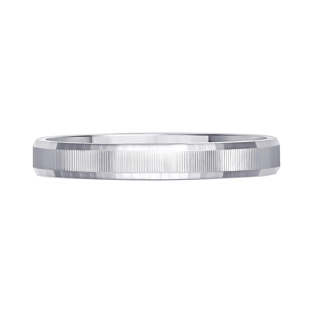 Обручальное кольцо из серебра 010-000-555