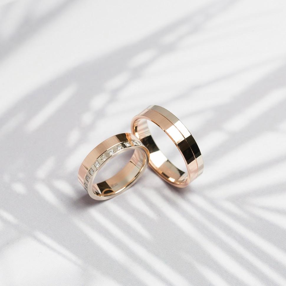 Обручальное кольцо с бриллиантами 432-240-860