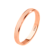 Обручальное кольцо из красного золота 500-000-119