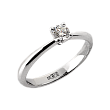Помолвочное кольцо с бриллиантом 921251Б
