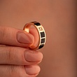 Кольцо из золота с бриллиантом 911511Б