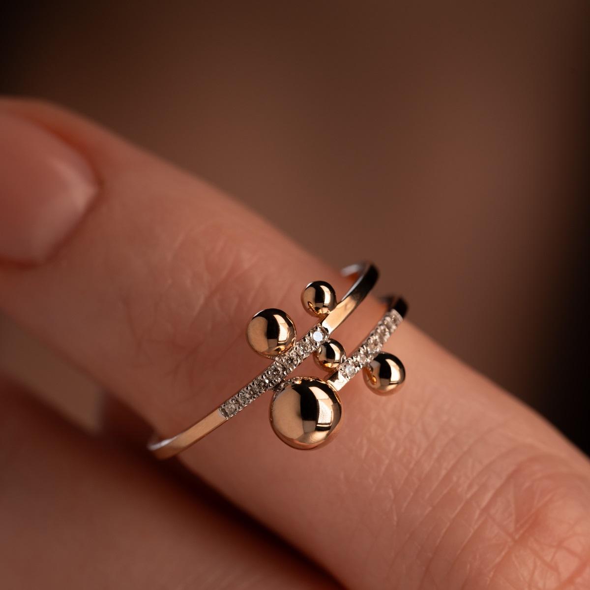 Кольцо с бриллиантами 911905Б