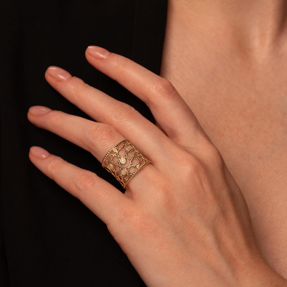 Кольцо из желтого золота 931907Б