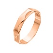 Обручальное кольцо из красного золота 700-000-220