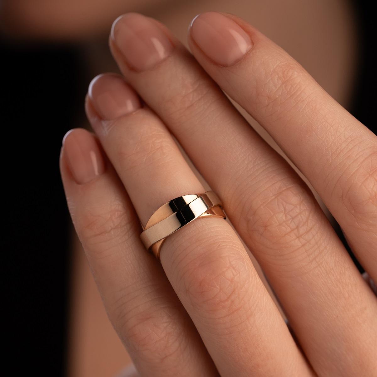 Обручальное кольцо из золота (синтеринг) 730-000-218