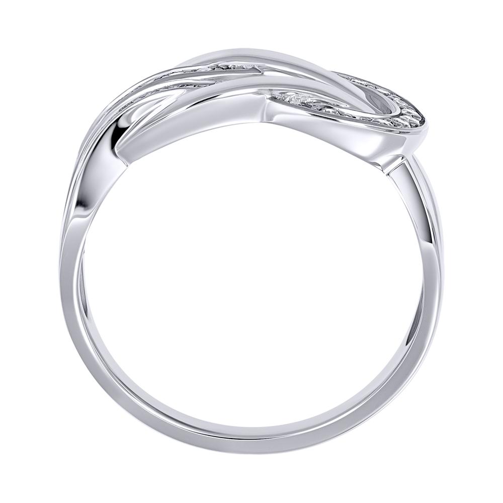 Дизайнерское кольцо из золота с бриллиантами 921968Б