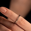 Обручальное кольцо с бриллиантами 911482Б