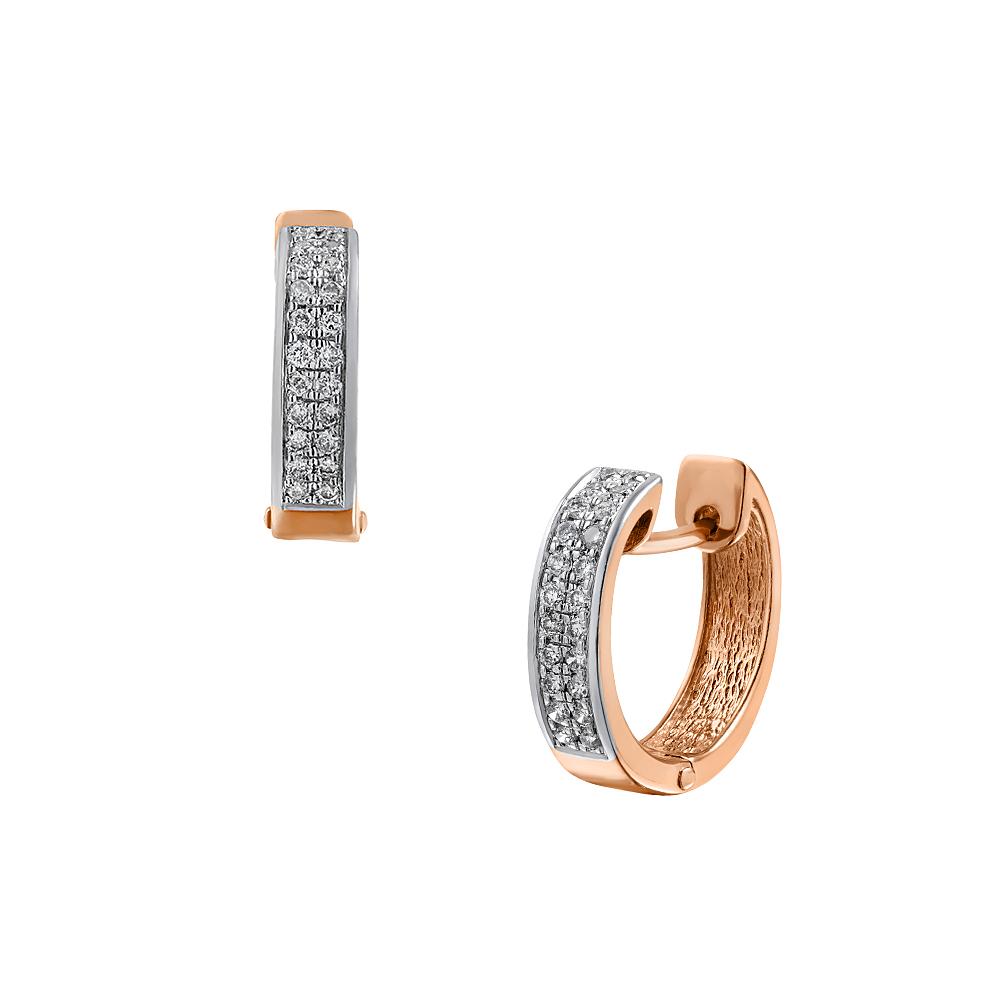 Серьги из золота 912134Б