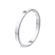 Обручальное кольцо из белого золота 210-000-306