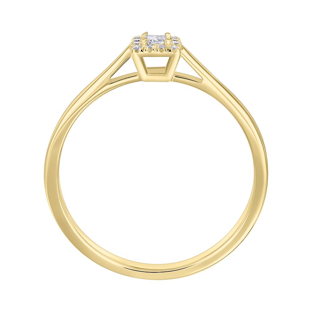 Кольцо с бриллиантами 931986Б