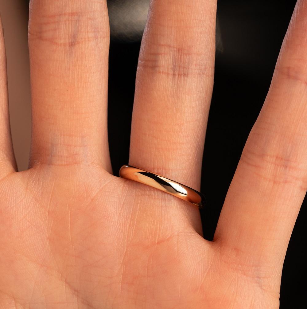 Обручальное кольцо с бриллиантами 102-050-530