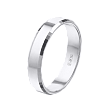 Обручальное кольцо из белого золота 210-000-454