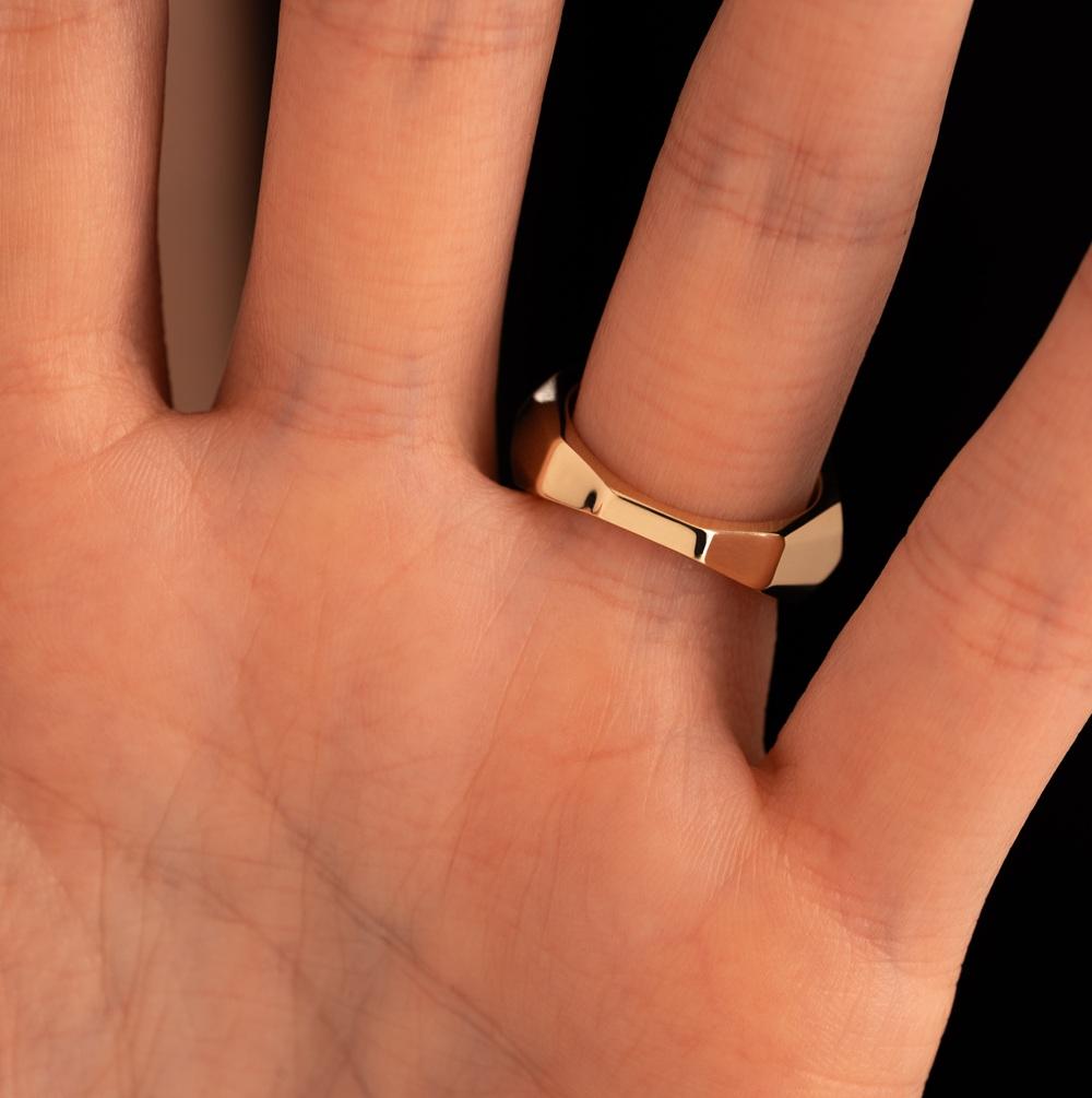 Кольцо из желтого золота 931995Б