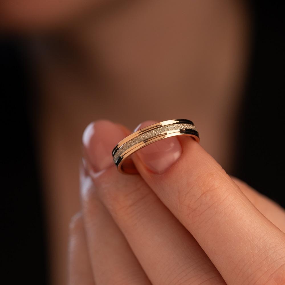 Обручальное кольцо из золота (синтеринг) 450-000-717