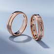 Обручальное кольцо с бриллиантом 452-120-879