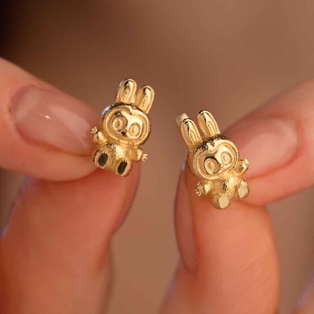 Серьги из желтого золота 9321093