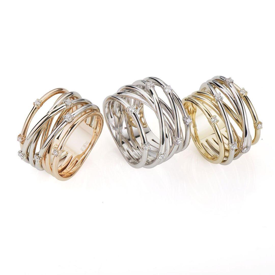 Кольцо из золота с бриллиантами 921515Б