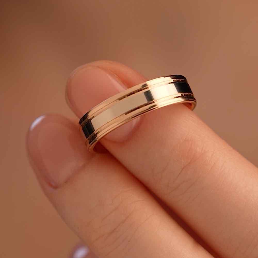 Обручальное кольцо из золота (синтеринг) 450-000-992