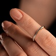 Обручальное кольцо с бриллиантами 911482Б