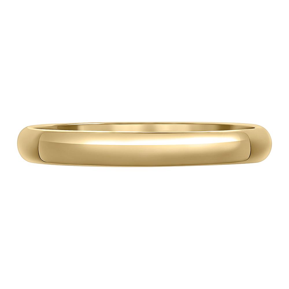 Обручальное кольцо из желтого золота 120-000-525