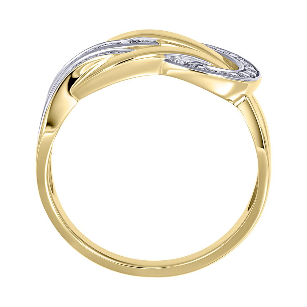 Дизайнерское кольцо из золота с бриллиантами 931968Б