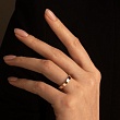 Обручальное кольцо из красного золота 200-000-308