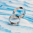 Обручальное кольцо с бриллиантом 212-240-860