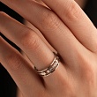 Обручальное кольцо с бриллиантами 712-050-245