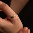 Обручальное кольцо из красного золота 500-000-101