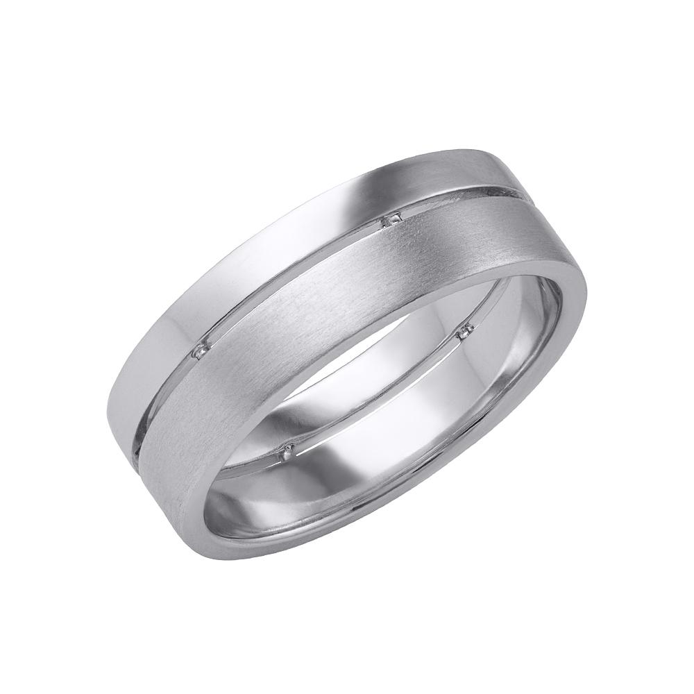 Кольцо из белого золота 585 пробы  921645