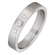 Обручальное кольцо с бриллиантом 212-030-355
