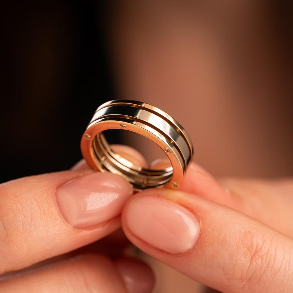 Кольцо из золота с бриллиантами 911517-2Б