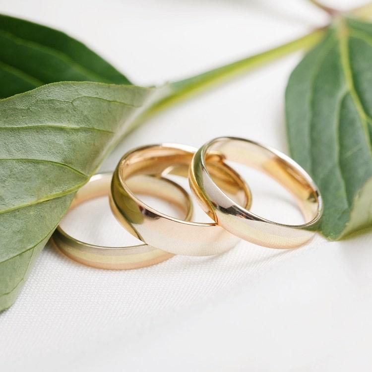 Обручальное кольцо из золота (синтеринг) 430-000-885