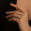 Обручальное кольцо из белого золота 510-000-181