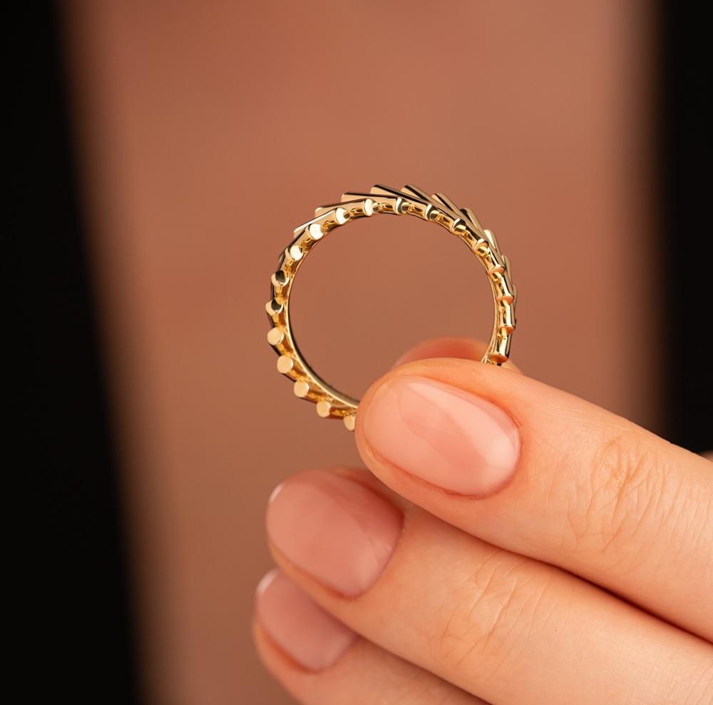 Кольцо из желтого золота 931948