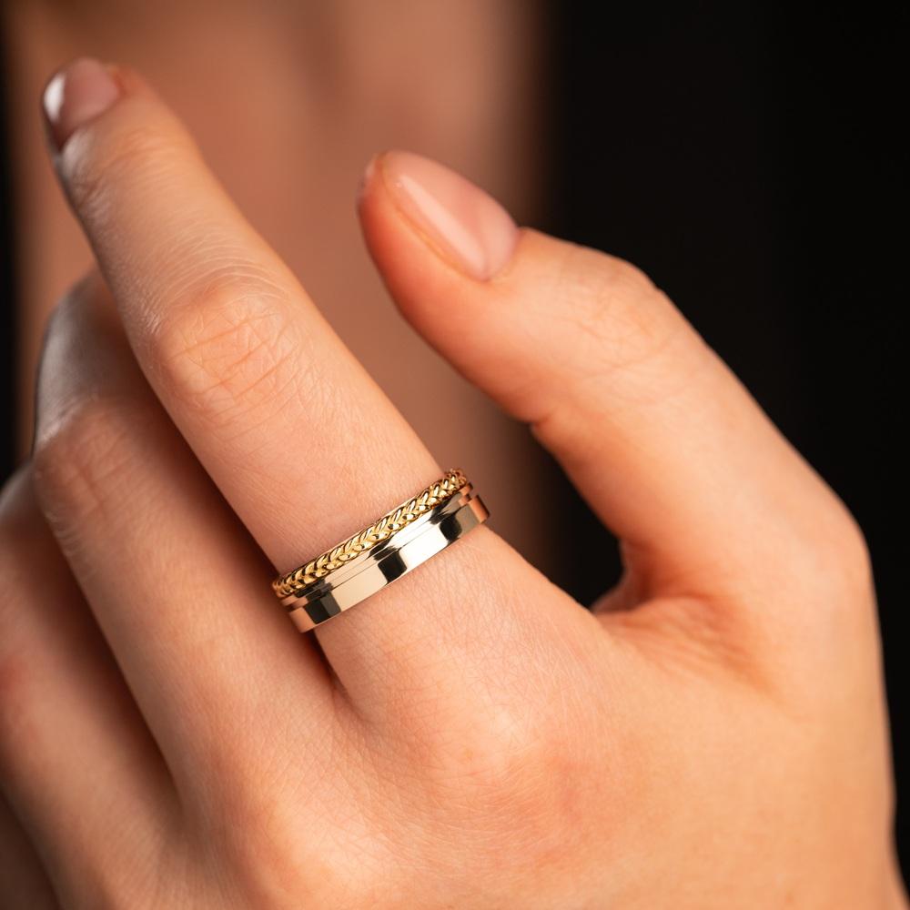 Обручальное кольцо из золота 921856