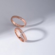 Обручальное кольцо из золота с бриллиантами 202-030-642