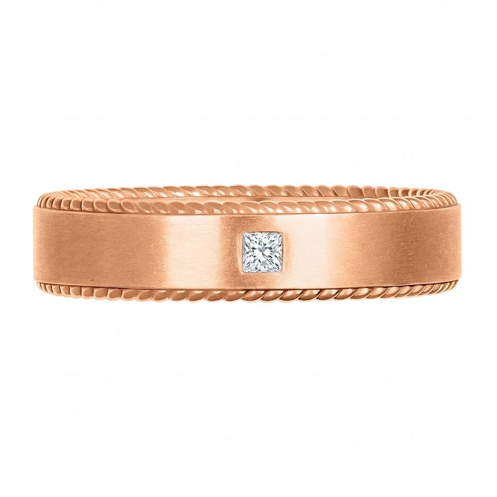 Обручальное кольцо с бриллиантом 911799Б