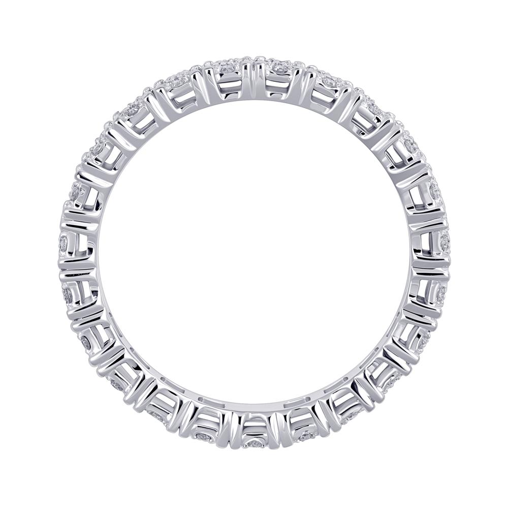 Кольцо из белого золота с бриллиантами 921823б