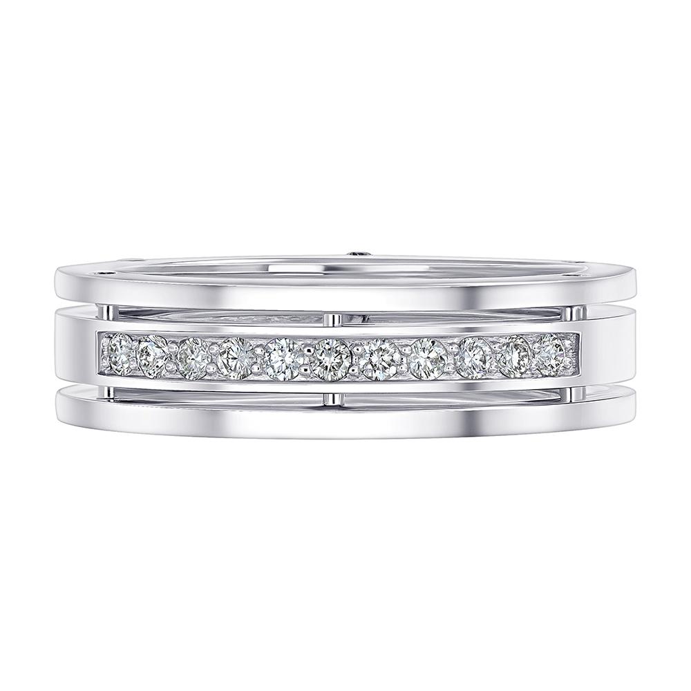 Кольцо из золота с бриллиантами 921517Б